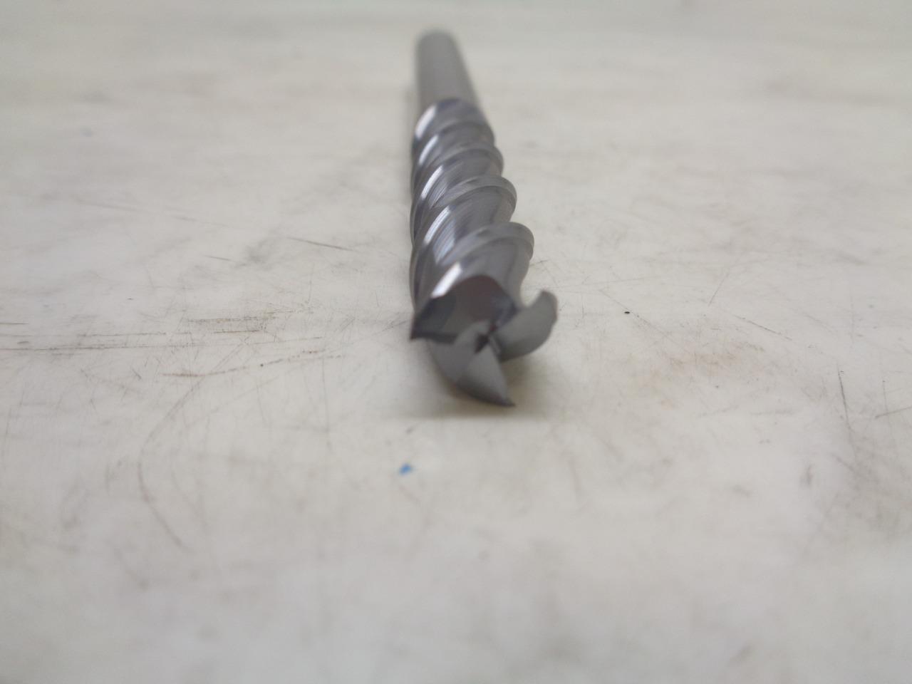 NEW NIAGARA 61647 CARBIDE END MILL ALUM-TICN COATING 3/8"x1-1/2" 3 FLUTE R22T6BA