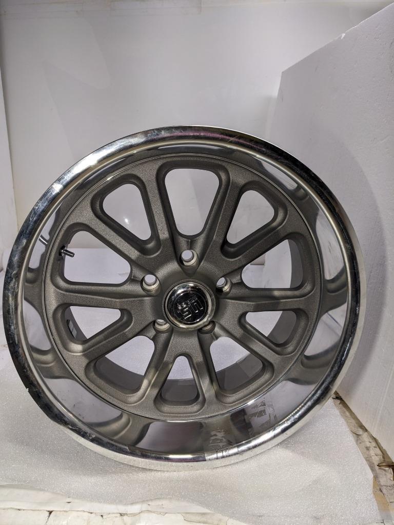 SINGLE US MAG RAMBLER MATTE GUNMETAL WHEEL/RIM 17X8 1002-46H NEW B2