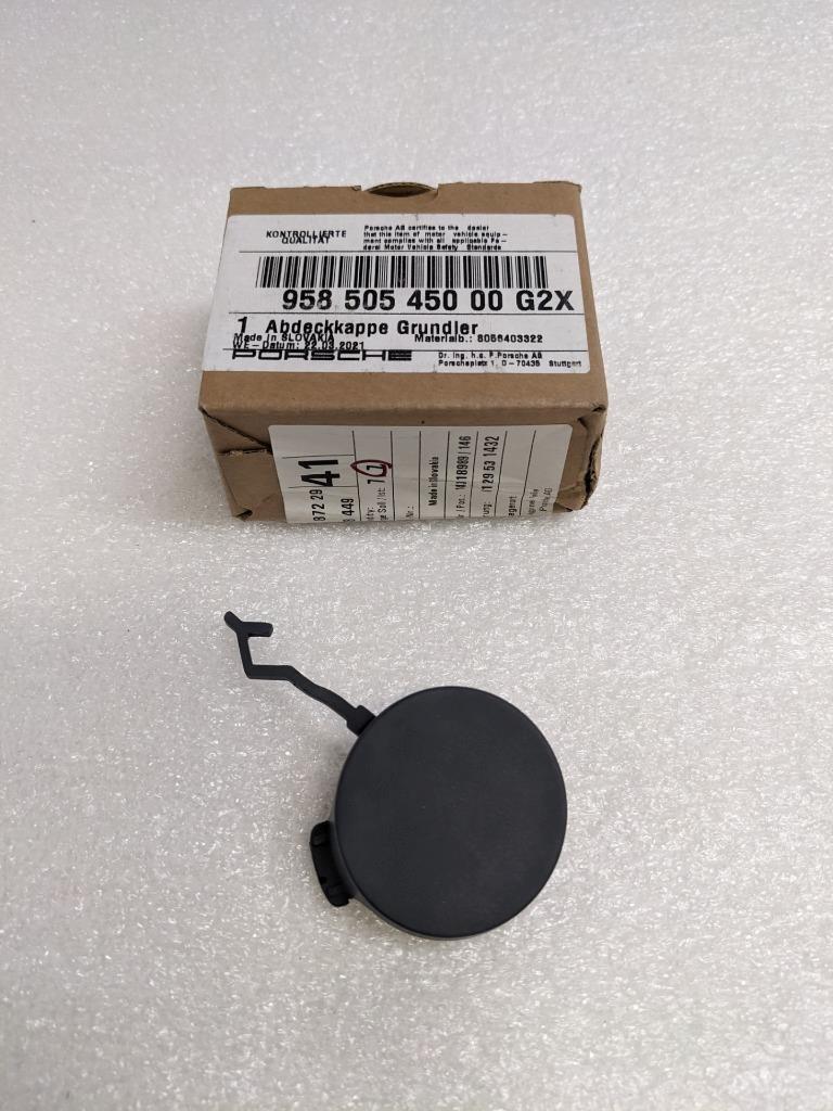 PORSCHE 95850545000G2X TOW COVER REAR RH FOR 2011-2015 CAYENNE NEW PGB2TB