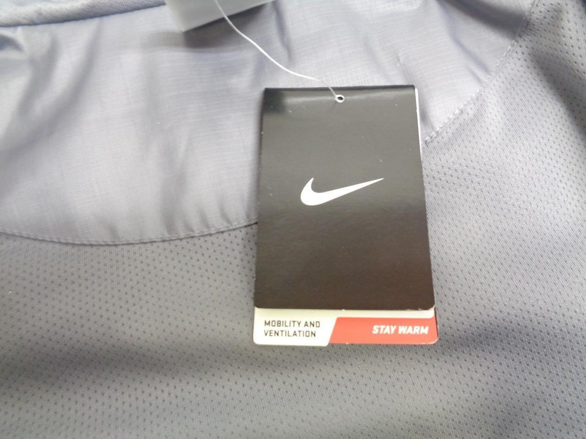 NEW MEN'S NIKE HYPERFLY BASKETBALL JACKET GRAY SIZE L 503426 SR