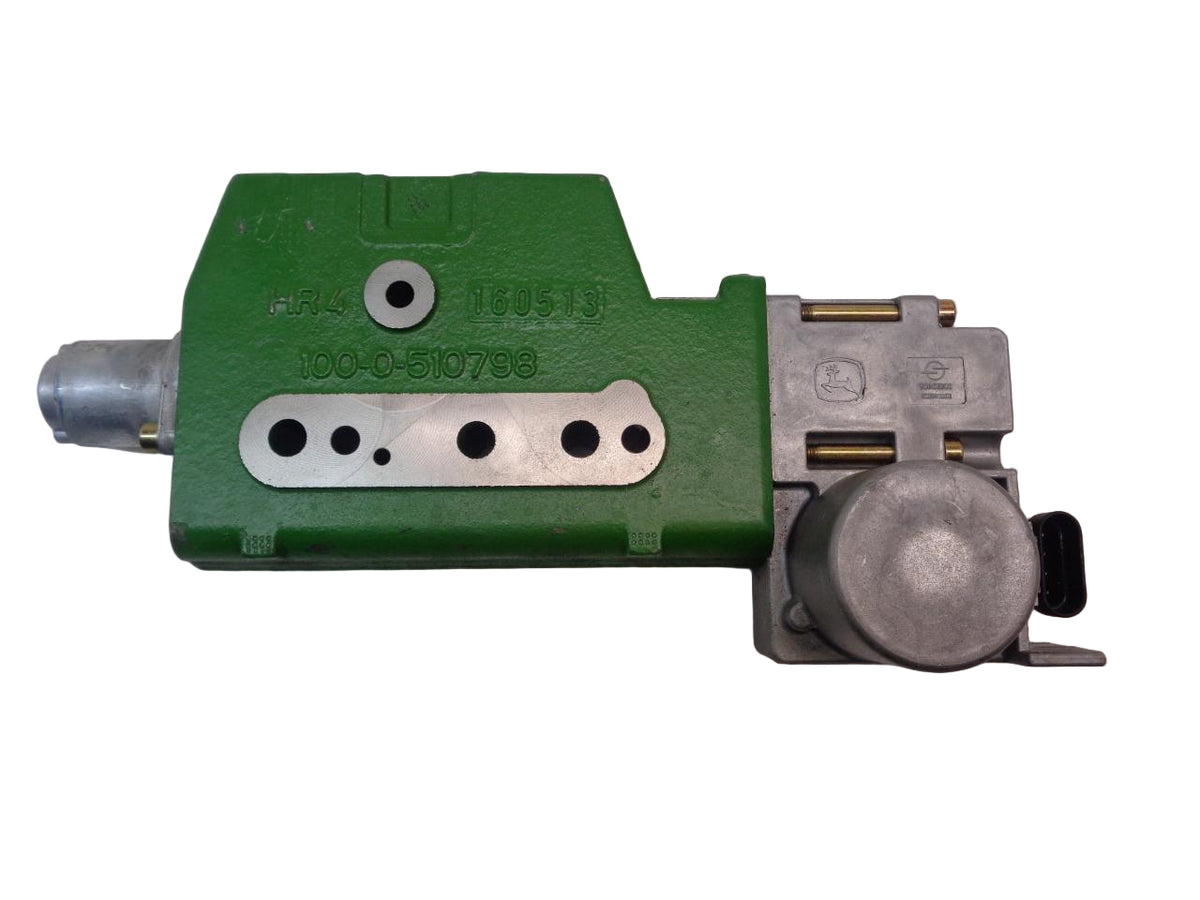 JOHN DEERE BUCHER HYDRAULIC SECTION 100-0-510798 020339 AL209370 R10
