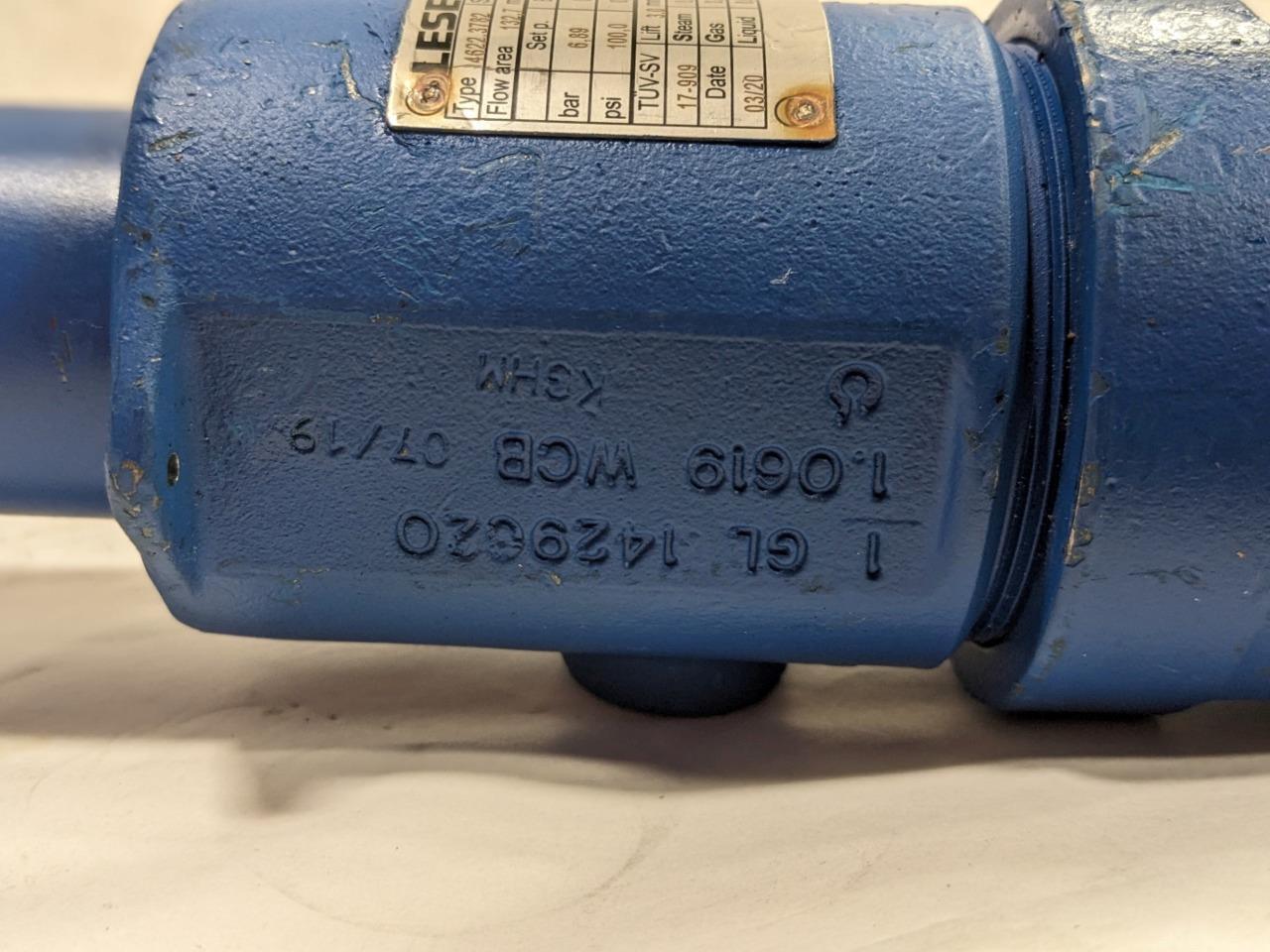 Leser Hydraulic Pressure Release Valve 4622.3782 NPT 3/4  NEW BSIG1