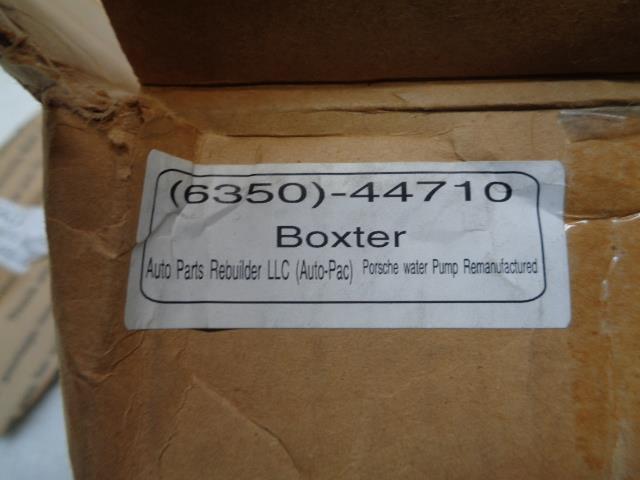 Porsche Boxster (986) Remanufactured Water Pump 996 106 011 57 NEW AUTO-PAC R24