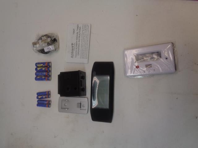 AMBIENT TECHNOLOGIES FIREPLACE REMOTE TOUCH SCREEN MANUAL TIMER 0580 TSMT R28