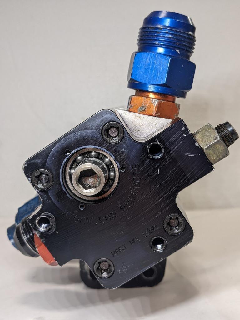 Stock Car Products 4 Stage Bell Housing Mount Dry Sump Oil Pump USED BSRG1