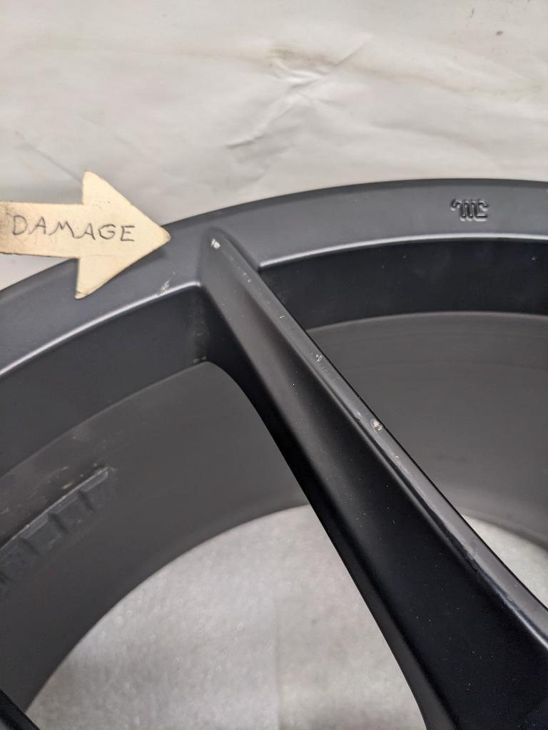 1 HONDA WHEEL 42700T60A92 19X9.5 ET60 POWDER COAT BLACK 5X120 NEW B2