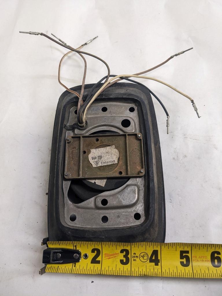 PORSCHE 944 INCOMPLETE EXTERIOR DOOR SIDE MIRROR FRAME 94473104101 #3 USED R25