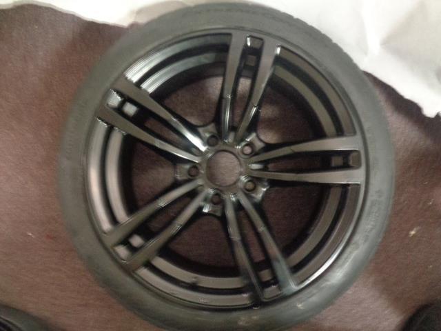 18X8 BMW 5 SPOKE STYLE WHEEL W/ CONTINENTAL EXTREME CONTACT 225/40ZR18 NEW SR