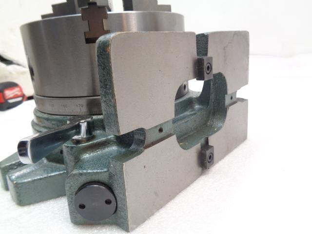 YUASA 550-007 ACCU-DEX SUPER SPACER 8" CHUCK 3 JAWS 24 POSITION NEW R17