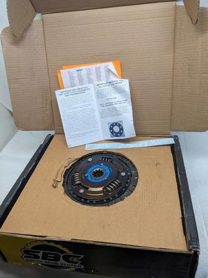 PARTIAL SBC G56-OK-HD 13" ORGANIC CLUTCH KIT FOR DODGE G56 6 SPEED TRANS NEW R3