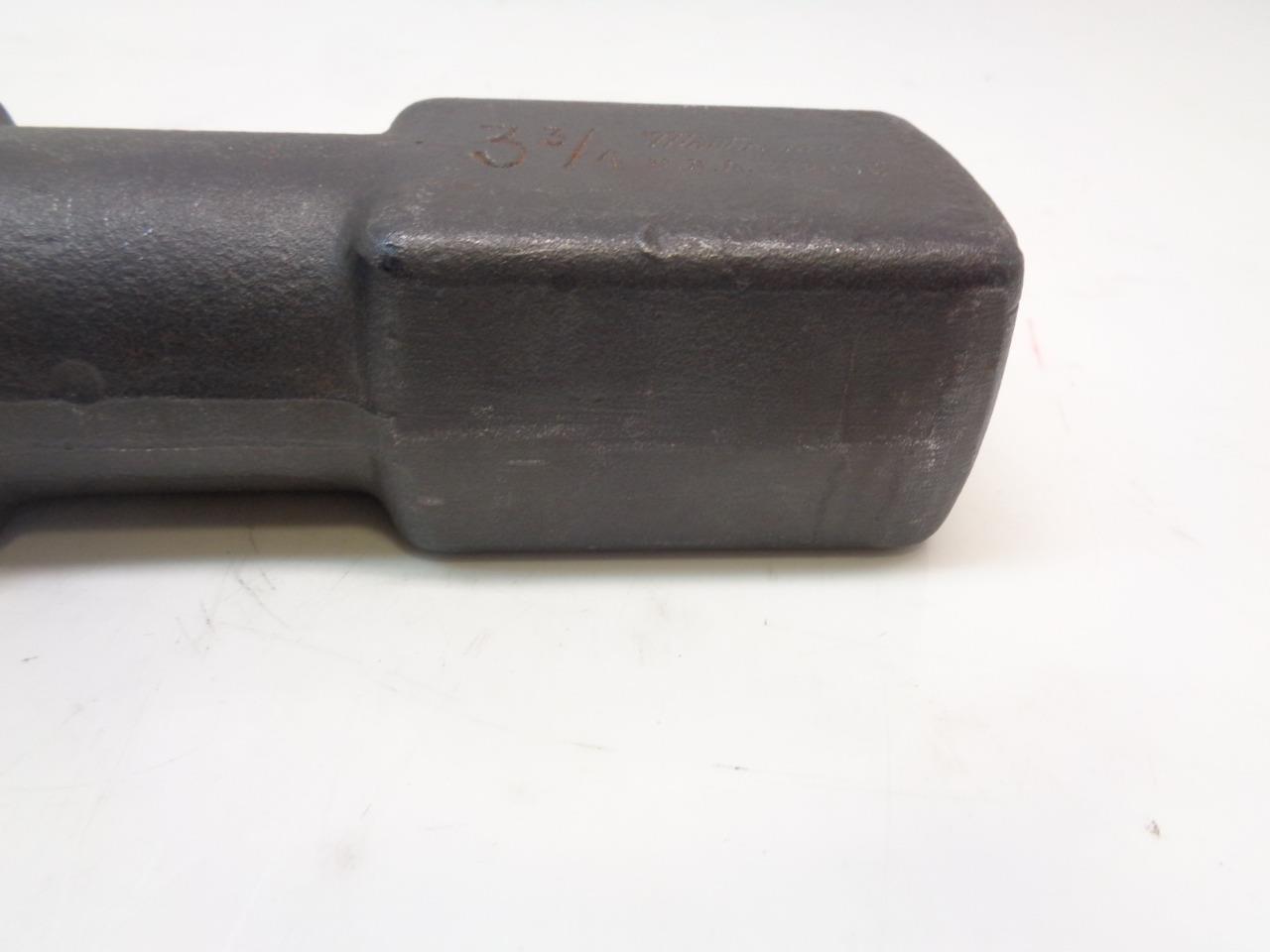 NEW MARTIN TOOLS 3-3/4 12PT STRAIGHT STRIKING WRENCH BLACK OXIDE 1819B R22T7