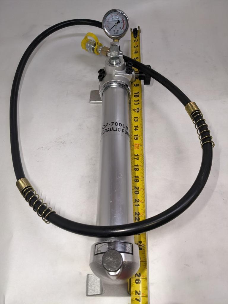 MANUAL HYDRAULIC PUMP 2 SPEED 10000PSI 900CC CP700LB HYDRAULIC HAND PUMP NEW R11