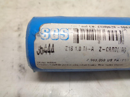 NEW SGS 36444 Z1 Z-CARBIDE HIGH PERFORMANCE END MILL 1"x1-1/2" 4 FLUTE R22T6BD