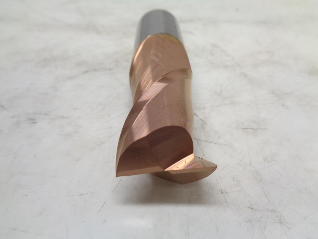 NEW ACCUPRO 07771124 CARBIDE END MILL 1"x1-7/8" 2 FLUTE R22T6BG