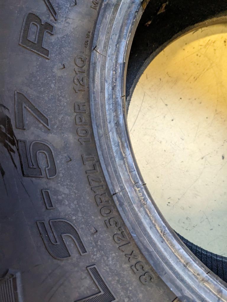 LANCASTER LS-57 R/T BSW LT 35 12.50 17 121Q LRE 10PLY TIRE LKFB7RC CQ3