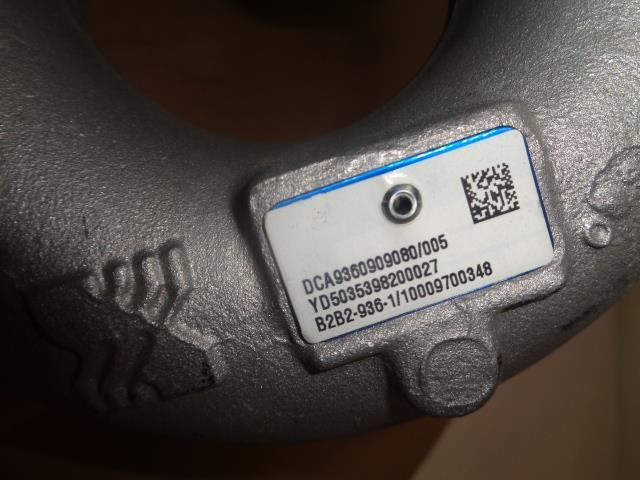 GENUINE BORGWARNER TURBOCHARGER ASSY. FOR MERCEDES 10009700348 E1