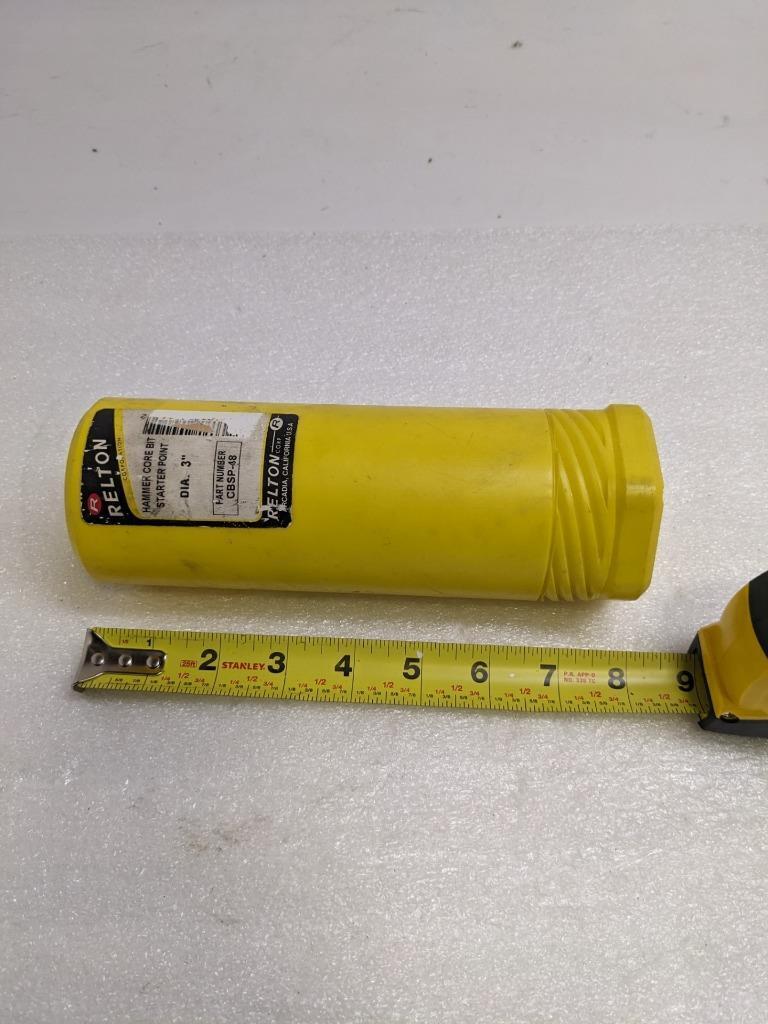 RELTON CBSP-48 HAMMER CORE BIT STARTER POINT 3" DIA. FOR CBT-48HO CORE NEW R22T5