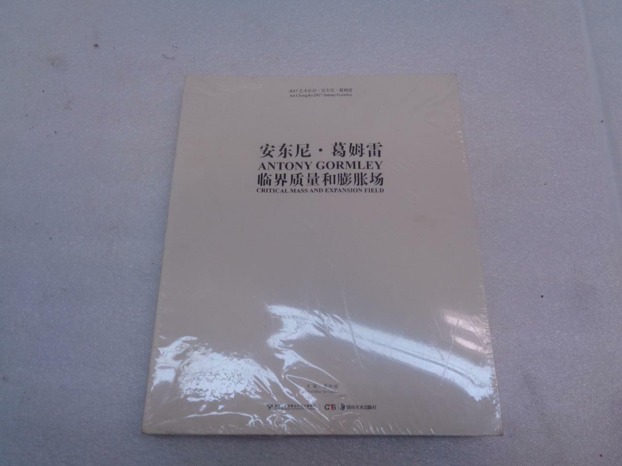 NEW ANTONY GORMLEY CRITICAL MASS AND EXPANSION FIELD BOOK SR