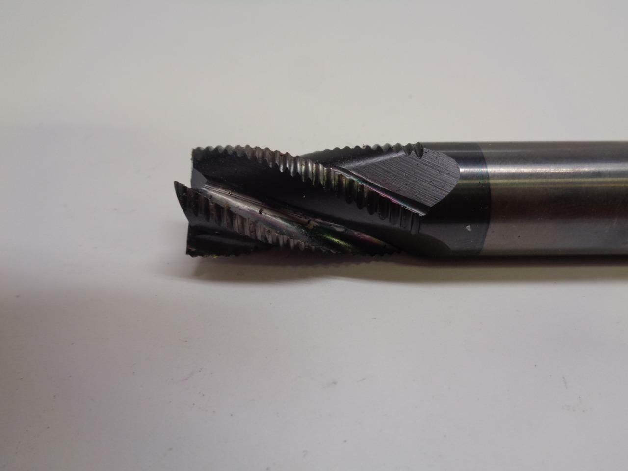 DURA MILL 4 FLUTE END ROUGHING END MILL 3-7/8 47/64 3/4 CRM-40/50 EMCBS