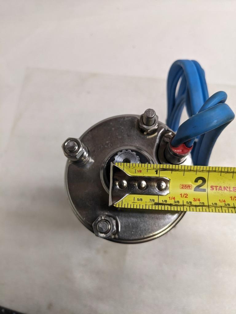 PENTAIR SUBMERSIBLE 4" MOTOR 3-WIRE 2HP 1-PHASE 230V 60HZ NEW H1