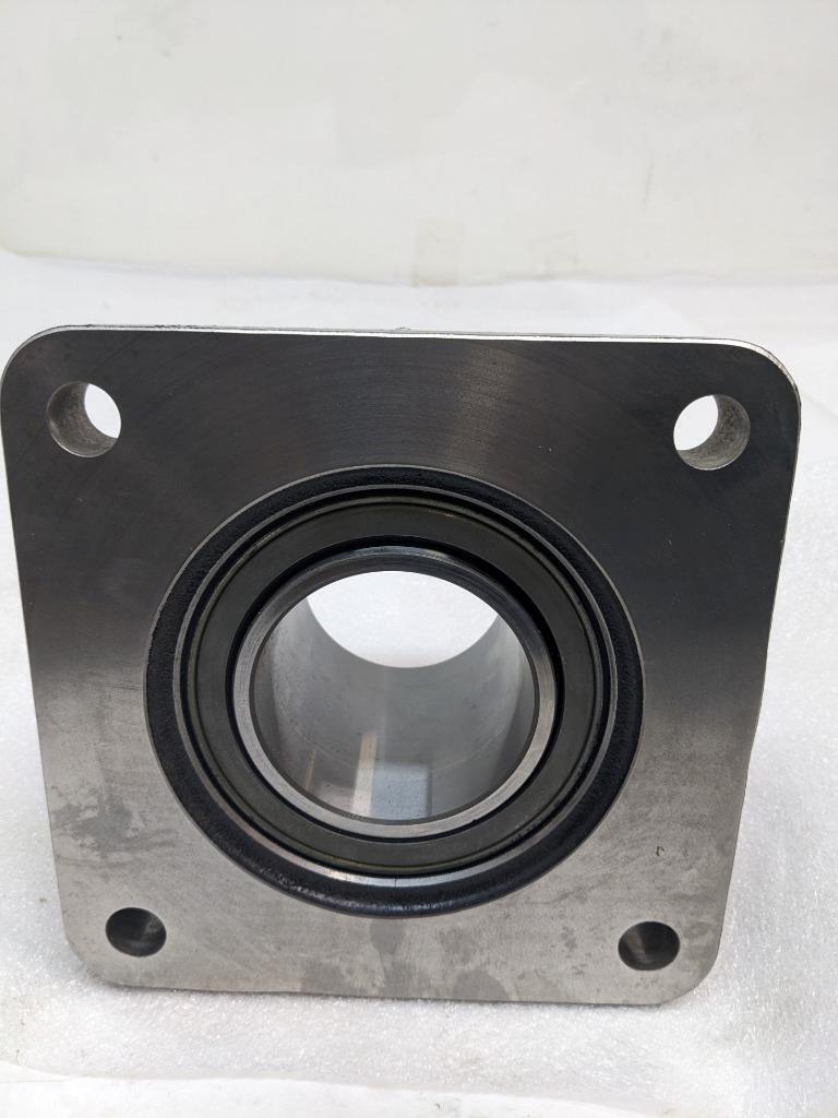 REXNORD MB2307 CAST IRON FLANGE BLOCK BALL BEARING 4 BOLT SQUARE NEW J2