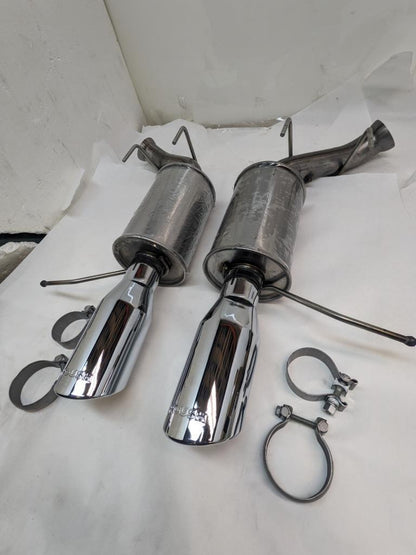 ROUSH CAT-BACK EXHAUST SYSTEM MUSTANG MUFFLER TIPS 13135230-AA NEW B2