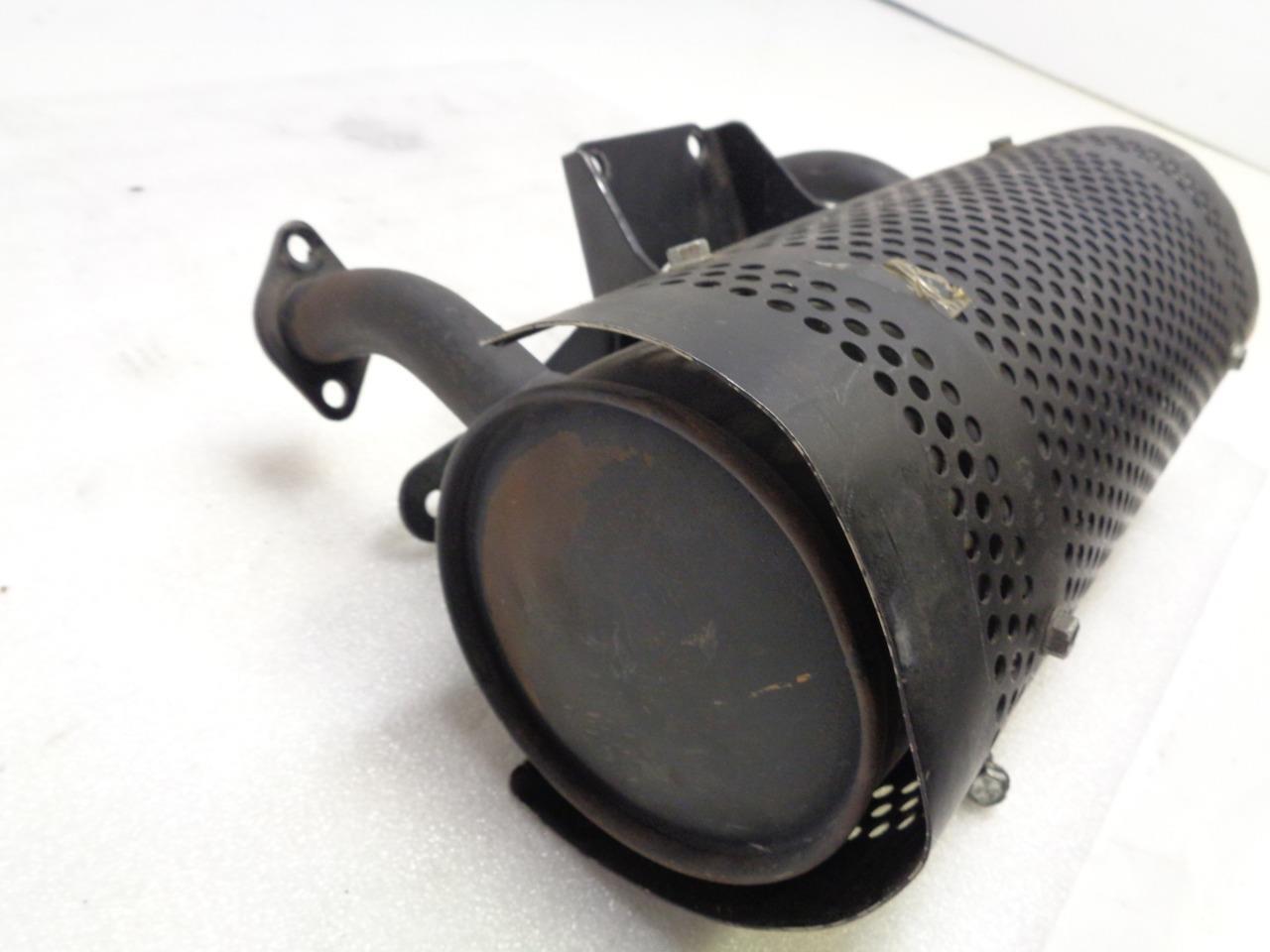 USED ATV MUFFLER/SILENCER 16" LONG 6" DIAMETER UNKNOWN MODEL R16