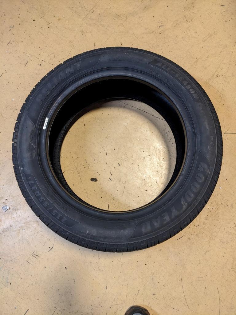 GOODYEAR RELIANT ALL SEASON P 215 55 17 94V SL TIRE 682045597 CQ1