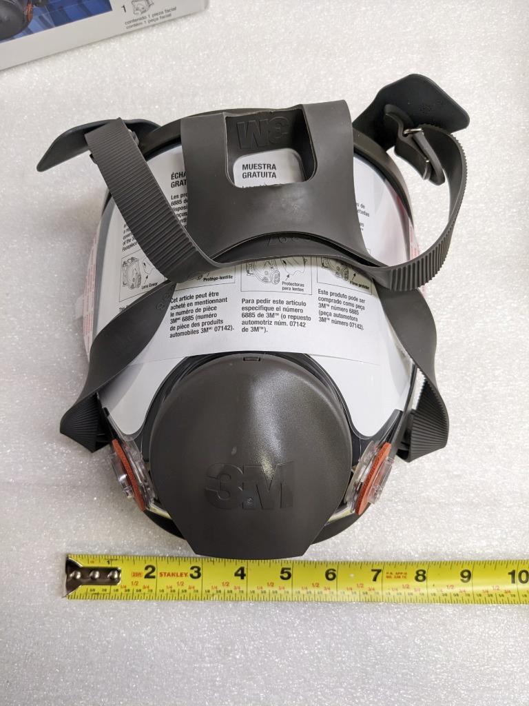 3M 6900 FULL-FACE LARGE RESPIRATOR MASK H-1472 NEW BSR3.1