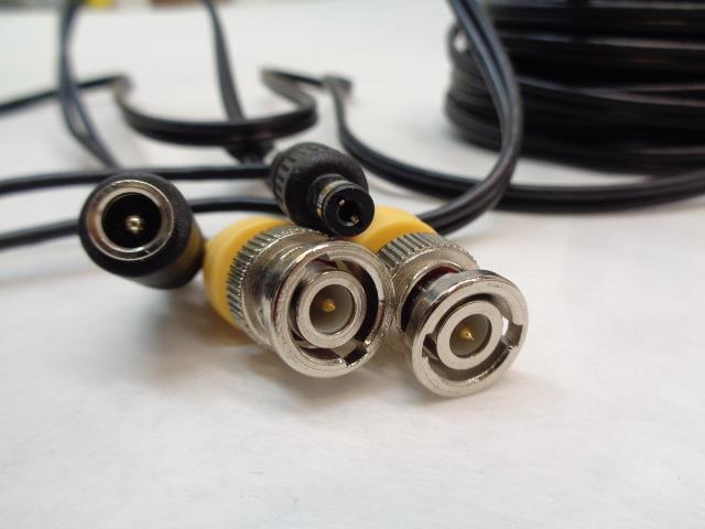 NEW 100FT (30M) COAXIAL SECURITY CAMERA POWER ACCESSORY CABLE R4TD
