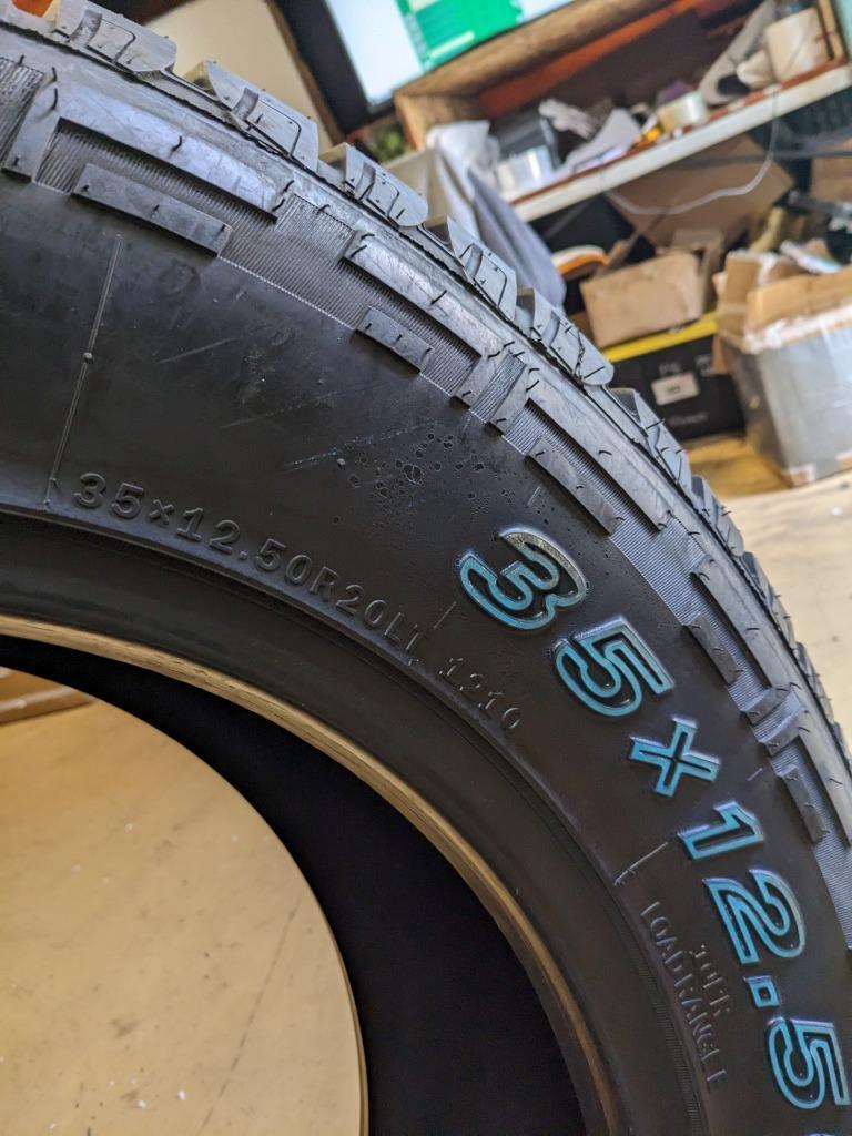 LING LONG CROSSWIND A/T OWL LT 35 12.50 20 121Q LRE 10PLY TIRE LTR2122ATLL CQ2