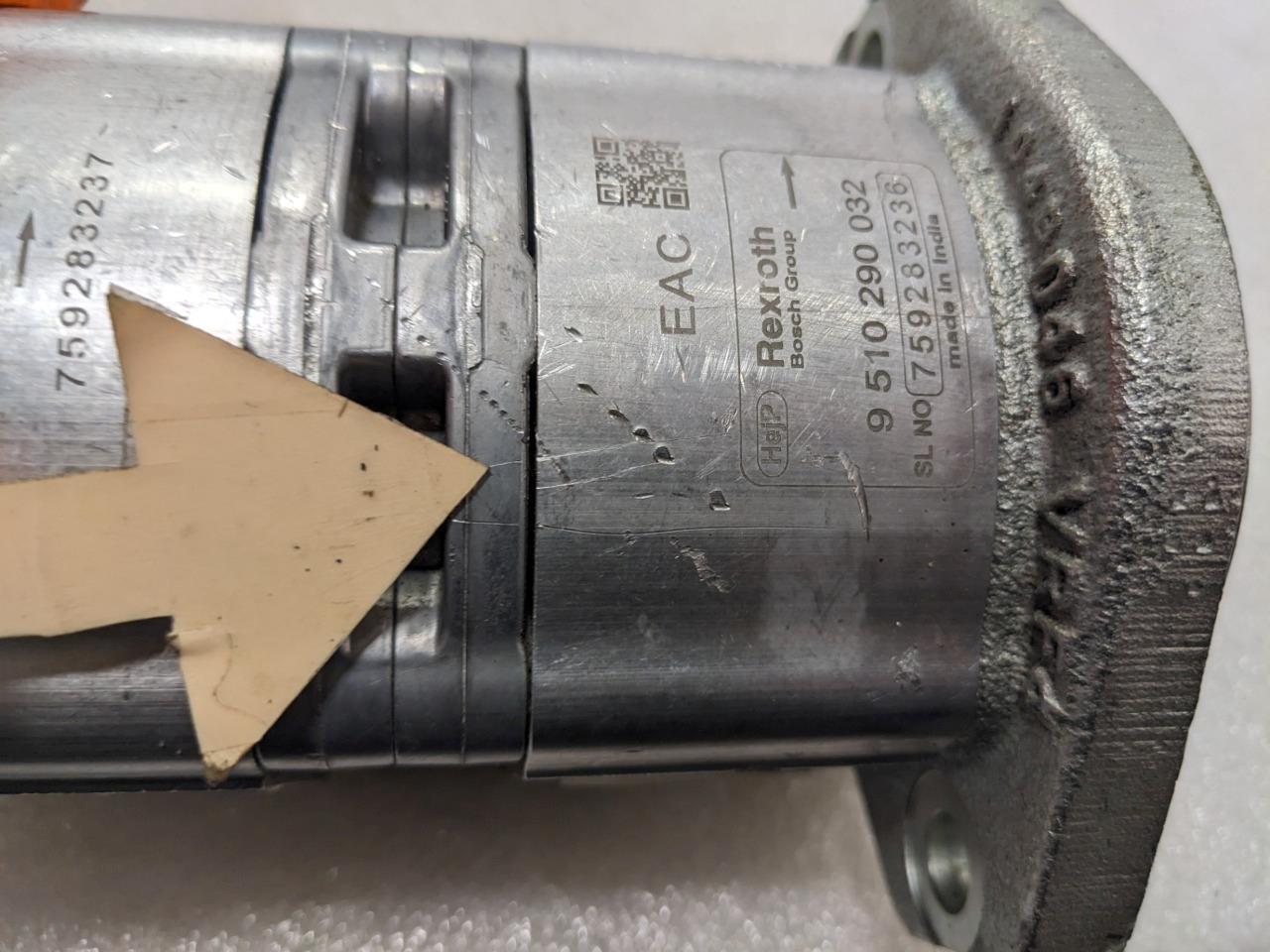 REXROTH TANDEM GEAR PUMP 9510290032/1515500013 BSRG5