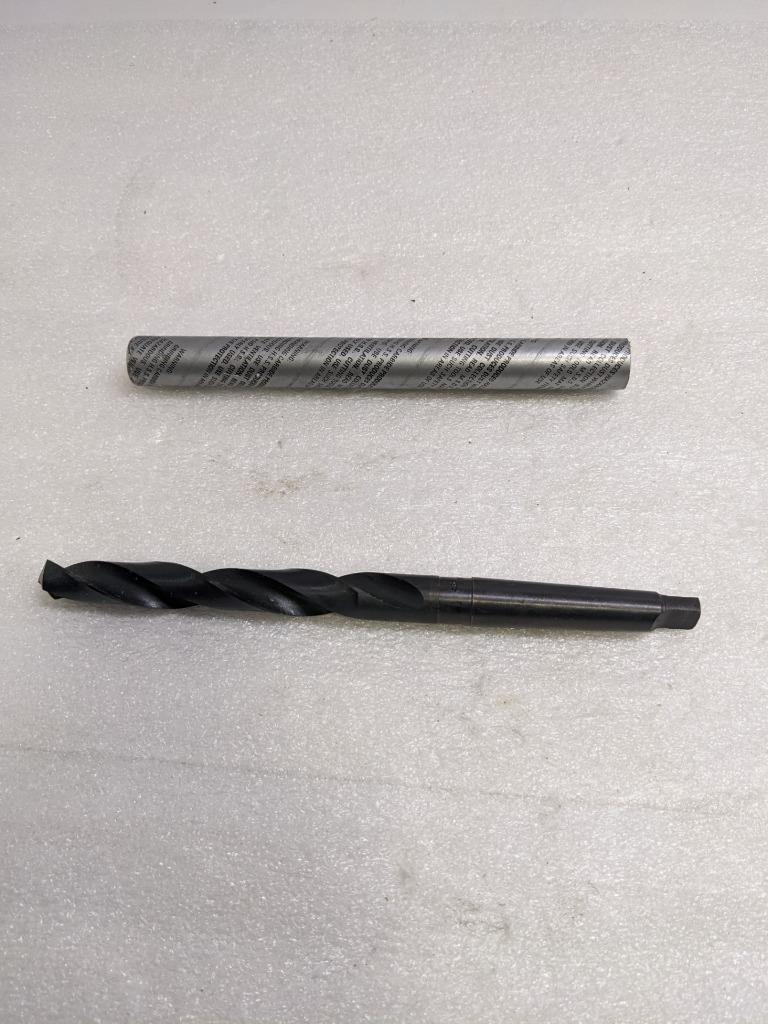 UNBRANDED 45/64" HIGH SPEED DRILL BIT 9-1/2" OAL 6" FLUTE RH HALF CASE NEW D0
