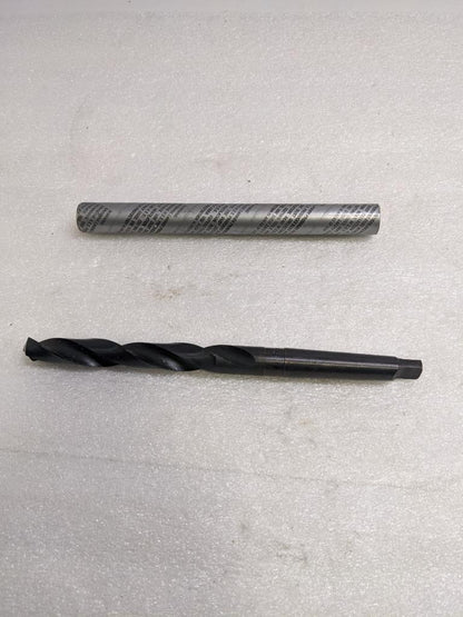 UNBRANDED 45/64" HIGH SPEED DRILL BIT 9-1/2" OAL 6" FLUTE RH HALF CASE NEW D0