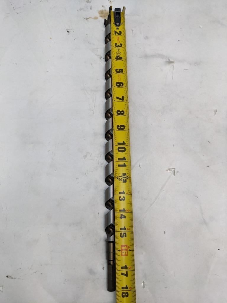 2 GREENLEE NAIL EATER DRILL BITS 66PT-3/4 18 INCHES 457MM 3/4 19MM #2 NEW D0