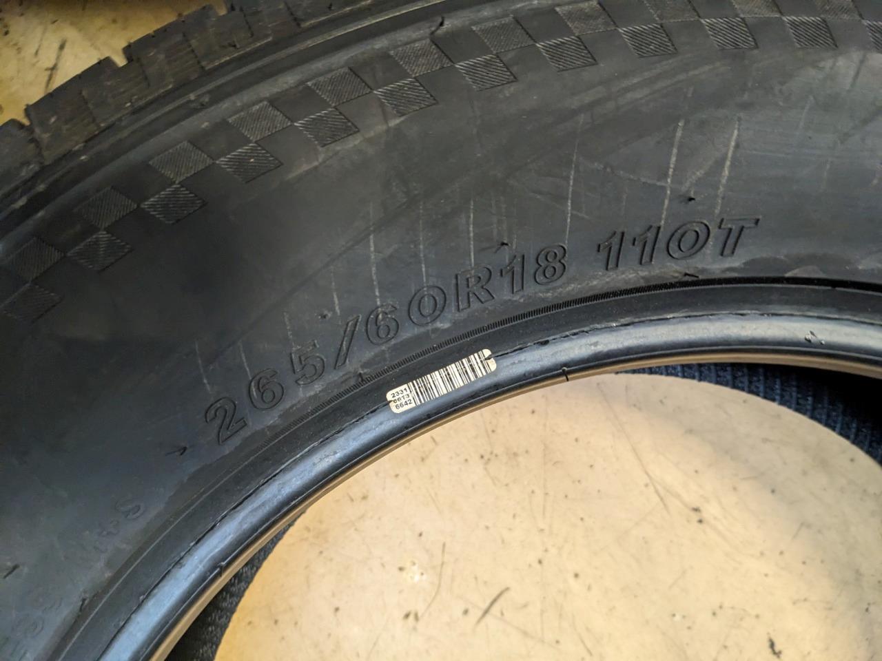 BLACKHAWK HISCEND-H HT01 P 265 60 18 110T SL ALL SEASON TIRE 5545940 CQ3