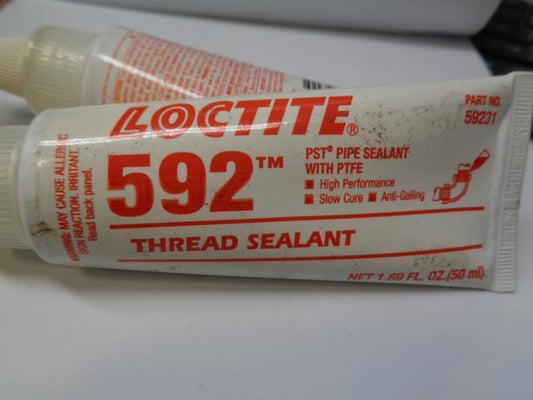 NOS PACK OF 4 LOCTITE 592 THREAD SEALANT 1.69OZ HIGH STRENGTH 59231 R11TC