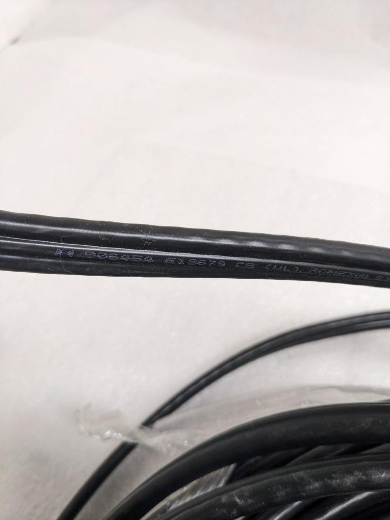 SOUTHWIRE ROMEX 28893602 SIMPULL 8/2 STRAND CABLE NM-B W/G 125' 600V NEW R12