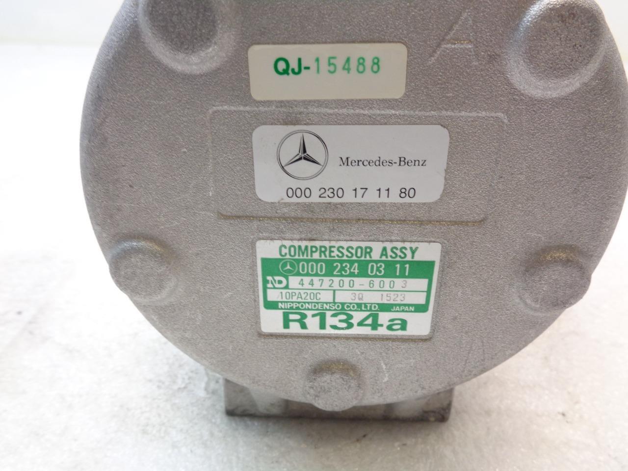NEW GENUINE MERCEDES-BENZ 000 230 17 11 80 AC COMPRESSOR 1994 MERCEDES S320 R3