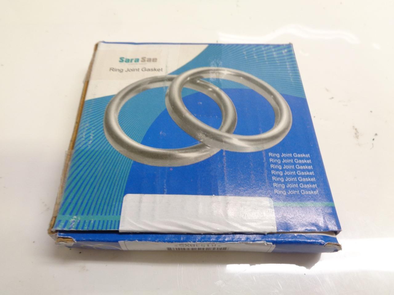 NEW SARA SAE OVAL BX-153 LCS STAINLESS RING GASKET R15