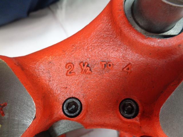 RIDGID 141 2-1/2" - 4" RECEDING GEARED THREADER #2 NEW R14