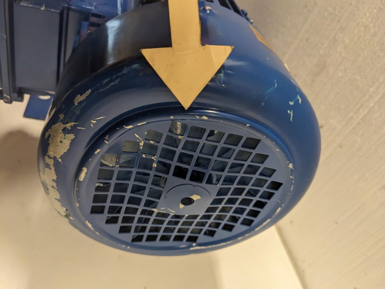 Nord 172.1 71L/4-34.52 Gearmotor Horizontal 34.52 Ratio 633lb/in .5HP 50RPM BSR1