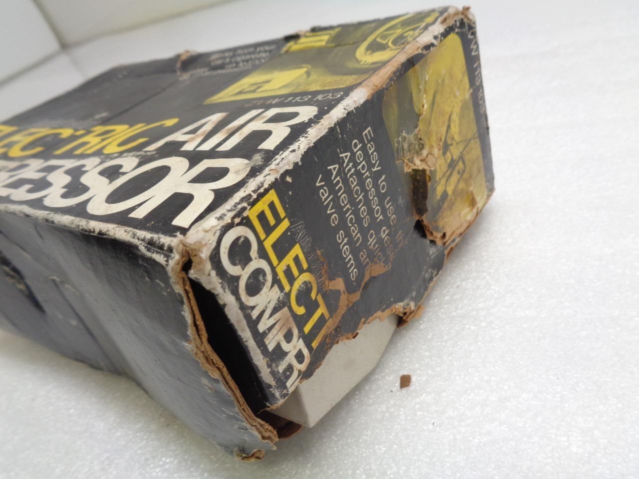 GENUINE VINTAGE NEW AUTOBAHN ELECTRIC AIR COMPRESSOR ZVW113103 IN BOX SR