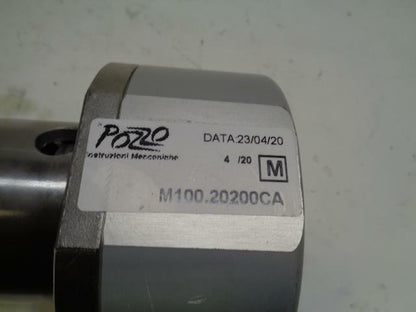 Pozzo Automatic Piston Cutoff Valve M36 x2 100mm M100.20200CA DN20PN40 NEW R10