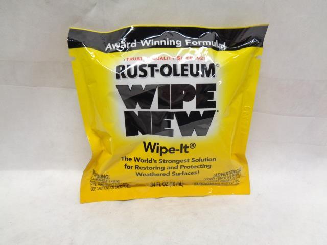 NEW PACK OF 6 RUST-OLEUM WIPE NEW HEADLIGHT RESTORE CLOTH & KIT R28