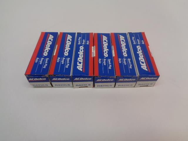 BRAND NEW ACDELCO CONVENTIONAL SPARK PLUGS PACK OF 6 R42XLS R13