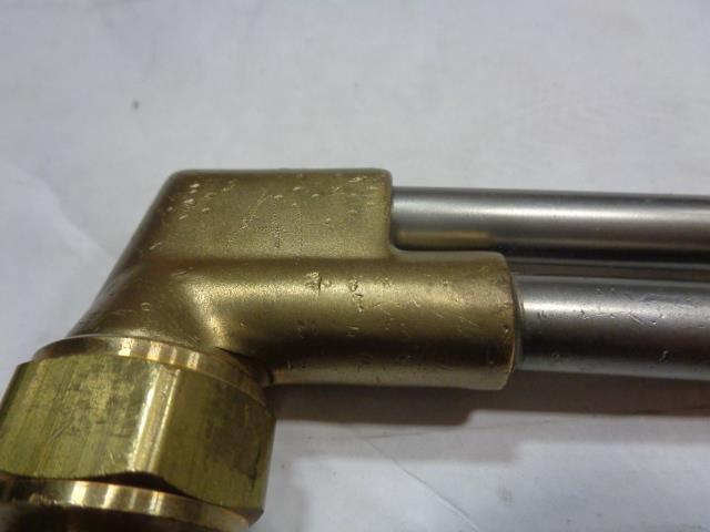 VICTOR 8IN HEAVY DUTY TORCH CUT. ATTACHMENT W/ 90° HEAD CA 2460  0381-1928 R22T5