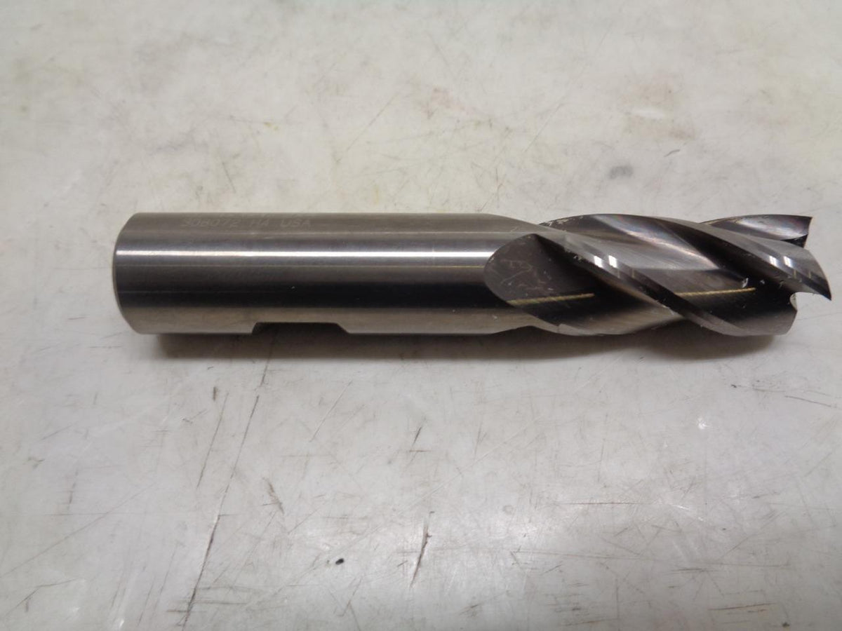 NEW METAL REMOVAL 3/4"x1-1/2"x4" CARBIDE END MILL 308072 4 FLUTE R22T6BF