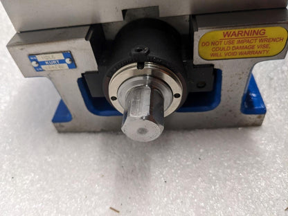 Kurt HDL6 English 6″ JAW WIDTH 4" JAW OPEN Double Station Vise W/O HANDLE NEW H1