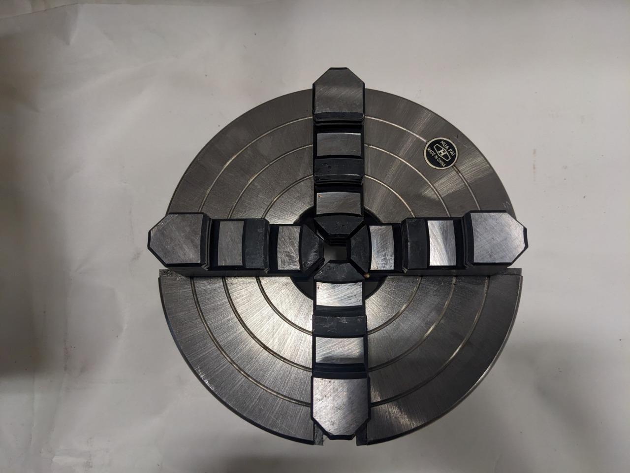 HUA PAI K72 200/D4 Manual Lathe ChucK 203.2 mm Dia 4 Jaws Independent 2000 BSRG5